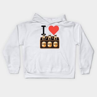 I Heart Beer Kids Hoodie